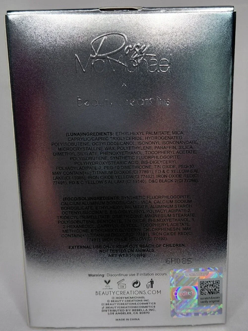 Beauty Creations - Rosy McMichael Vol 2 - Rosy's Highlighters
